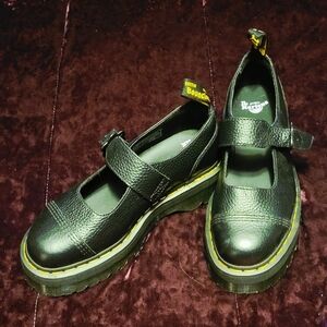 Dr. Martens Black Platform Shoes
